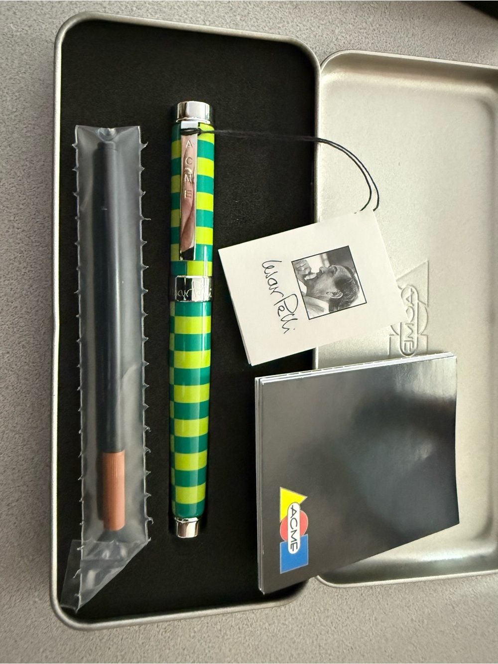 ACME “Horizontal Bars” Cesar Pelli pen